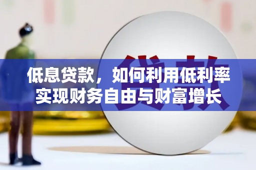 千阳低息贷款，如何利用低利率实现财务自由与财富增长